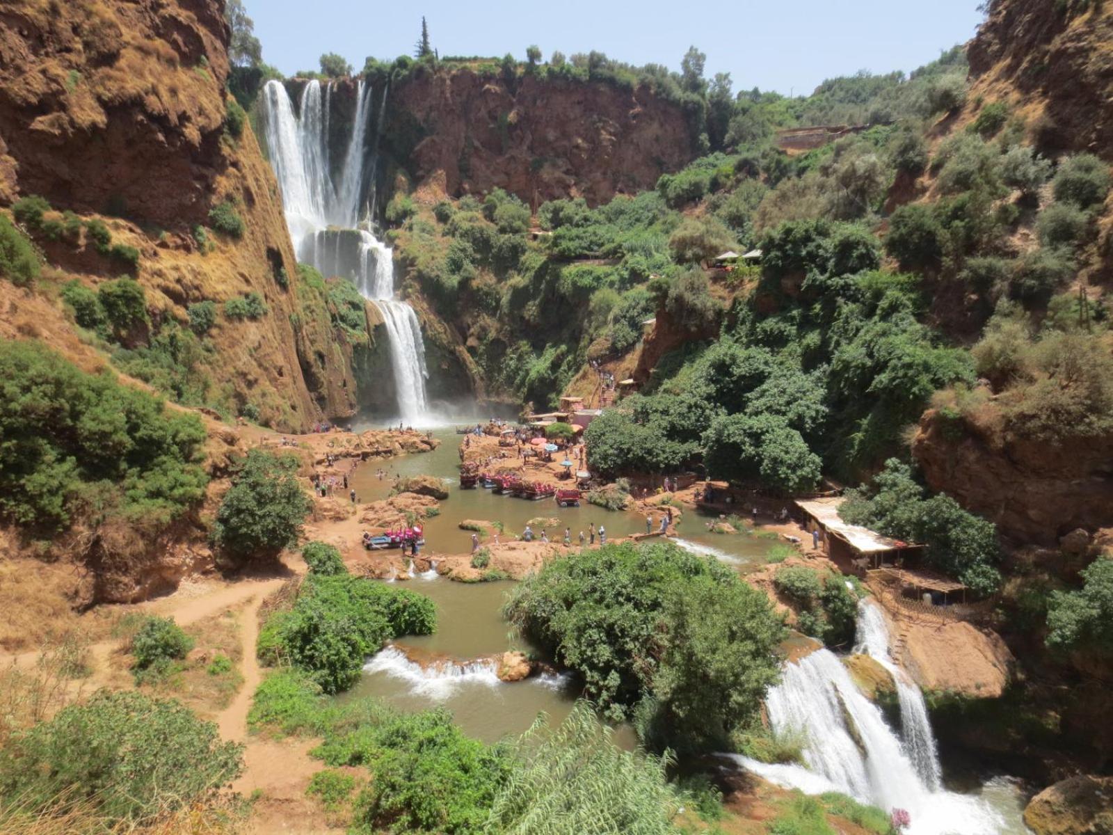 Ouzoud Le Panorama Hotel Bagian luar foto